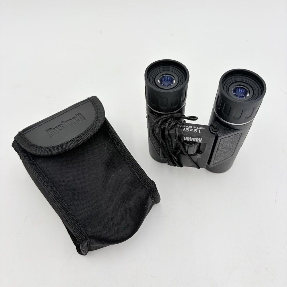 Bushnell 10x25   302 ft. at 1000 yds. Compact Binoculars  w/ soft case